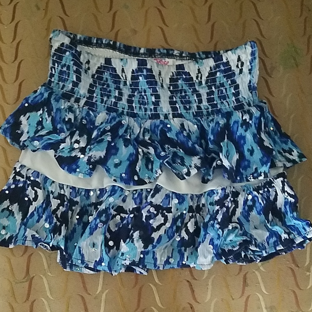 Skirt with built in shorts